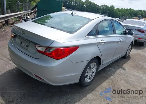 2012 Hyundai Sonata Gls из США, поврежденный, VIN 5NPEB4AC1CH420423